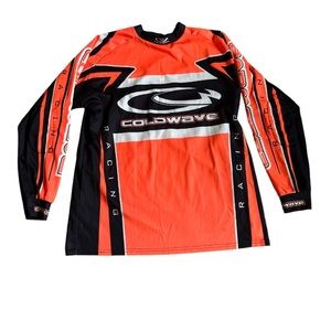 Coldwave Racing jersey in orange, black and white size XL